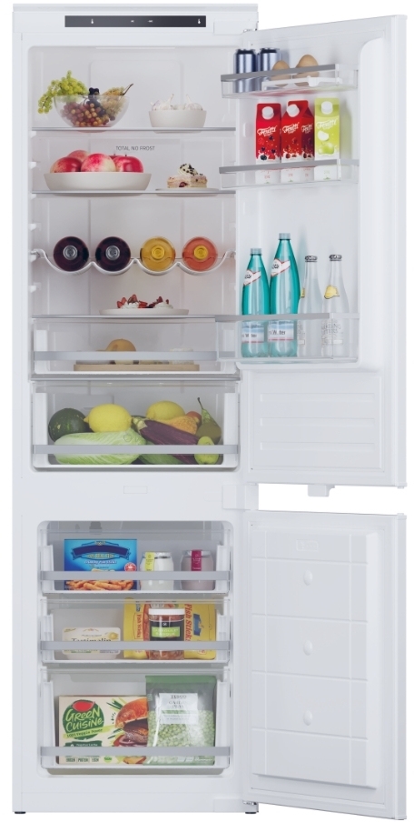 Candy Light Cbbmt18ek Total No Frost Integrated Fridge Freezer