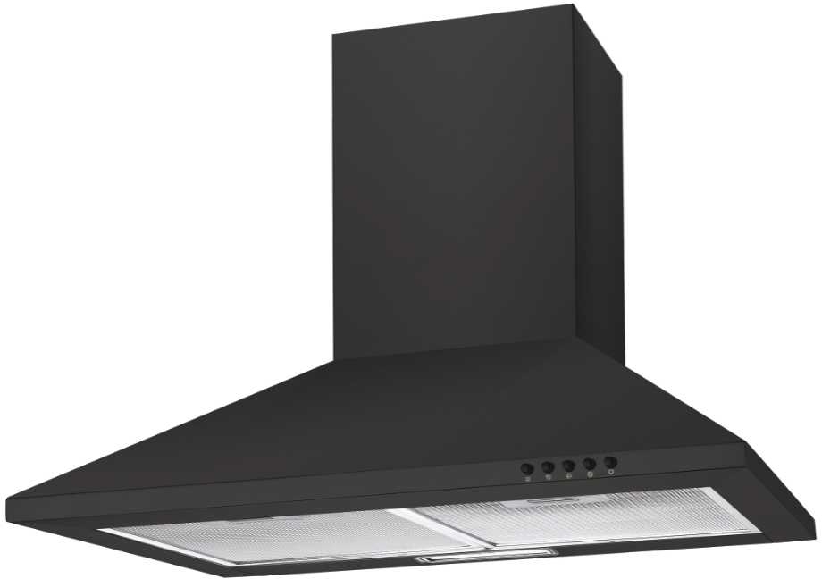 Candy CCE60NN Chimney Cooker Hood - Black - 60cm - 305 m³/h CCE60NN