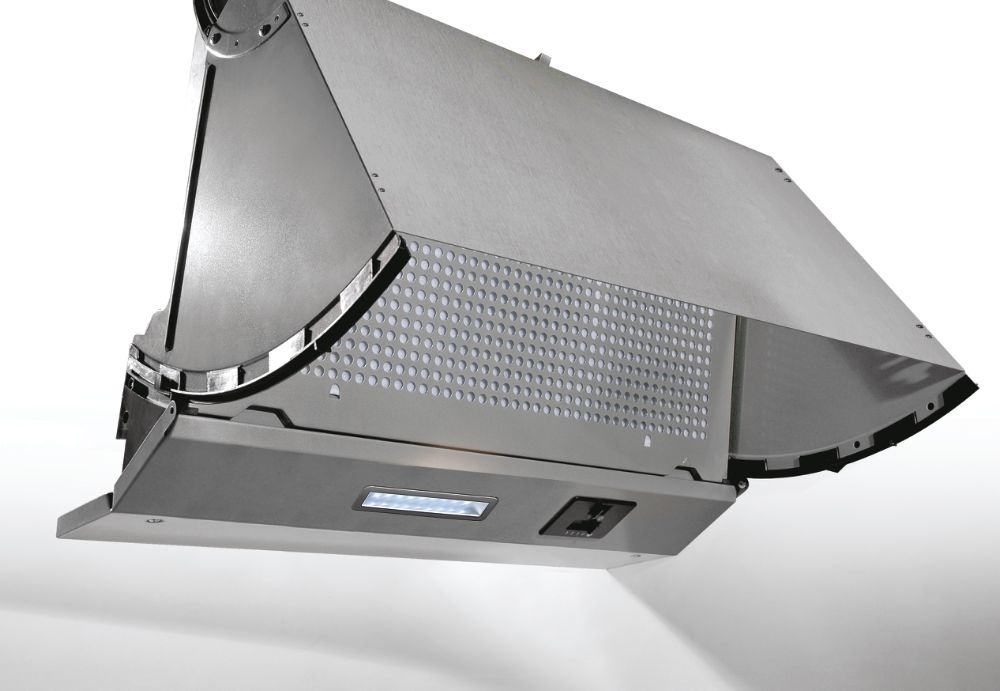 Candy Cbp613ngr/1 60Cm Integrated Cooker Hood For Ducted/Recirculating Ventilation - Silver - Image 3