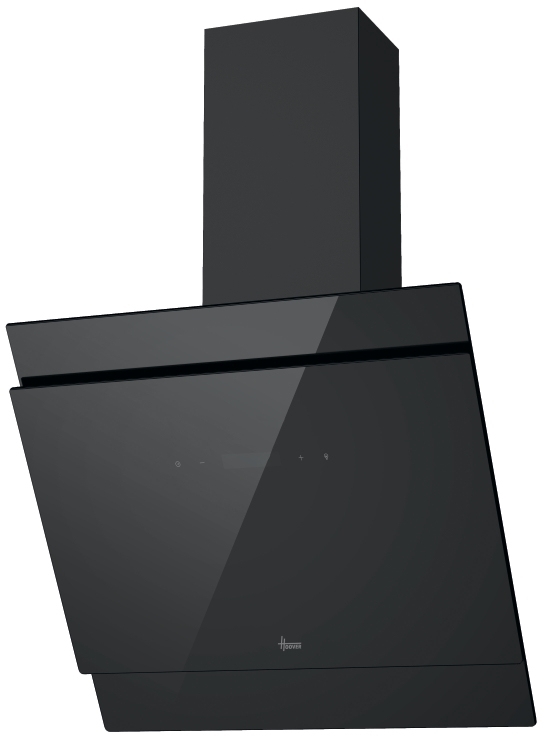 Hoover Black Hdg6dch3b Decorative Hood 59.8 Cm Wall-Mounted - Image 4