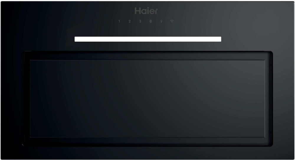 Grey Haier Integrated Canopy Cooker Hood - Painted (Hapy5cbs2bwifi) - 36902039 - Image 2