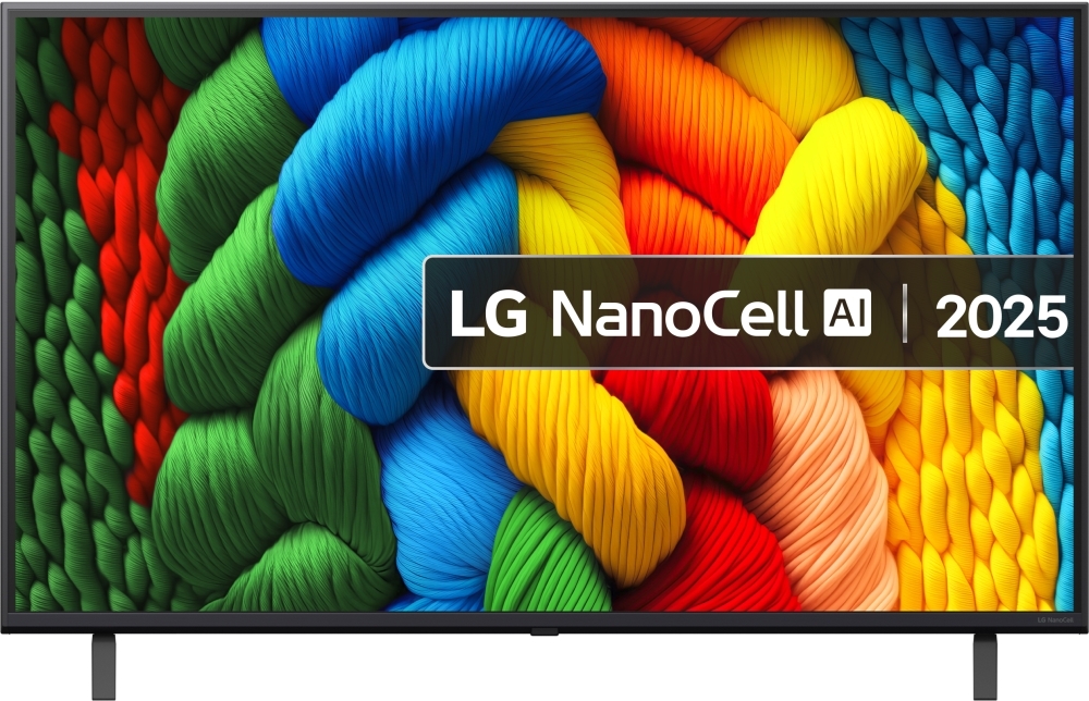 LG 43" NanoCell Smart TV - 4K UHD - WebOS - HDR10, HLG - Wi-Fi - Bluetooth 43NANO80A6B