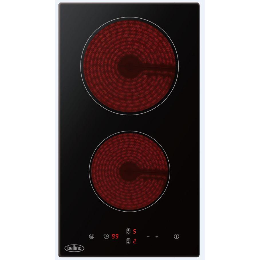 2 zone ceramic hob