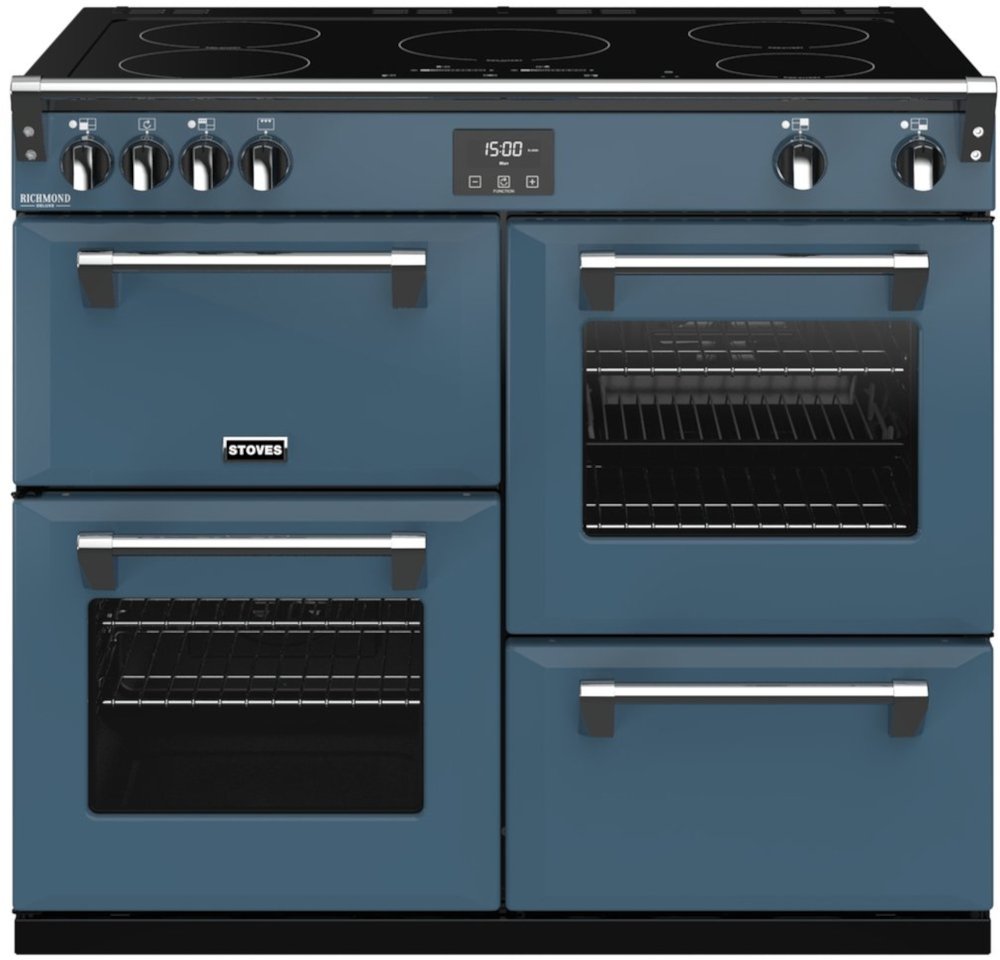 Buy Stoves Richmond DX S1000Ei CB Thunder Blue 100cm Electric Induction