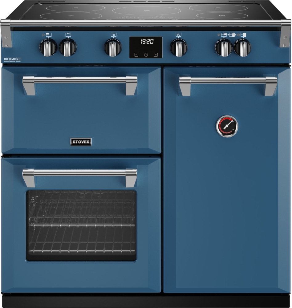 Buy Stoves Richmond Deluxe D900Ei TCH Thunder Blue 90cm Induction Range