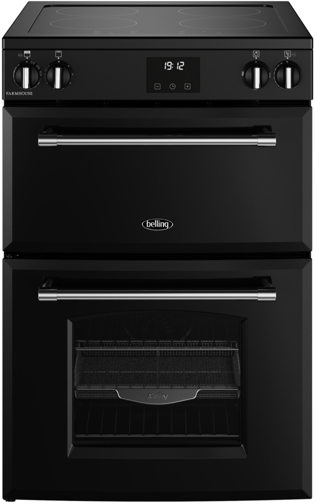 Belling Farmhouse 60Ei TCH Electric Cooker - Black - 70L Main Oven - 4 Zone Induction Hob - Image 5