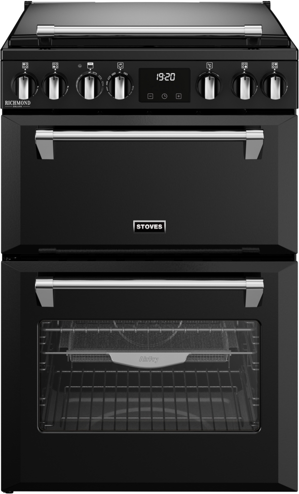 Stoves DX MRA RICH 60DF Dual Fuel Cooker Black DX MRA RICH 60DF