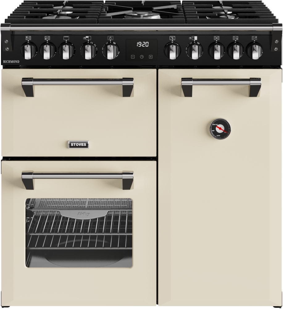 Stoves RCA RICH 90DF CRM 90cm Dual Fuel Range Cooker