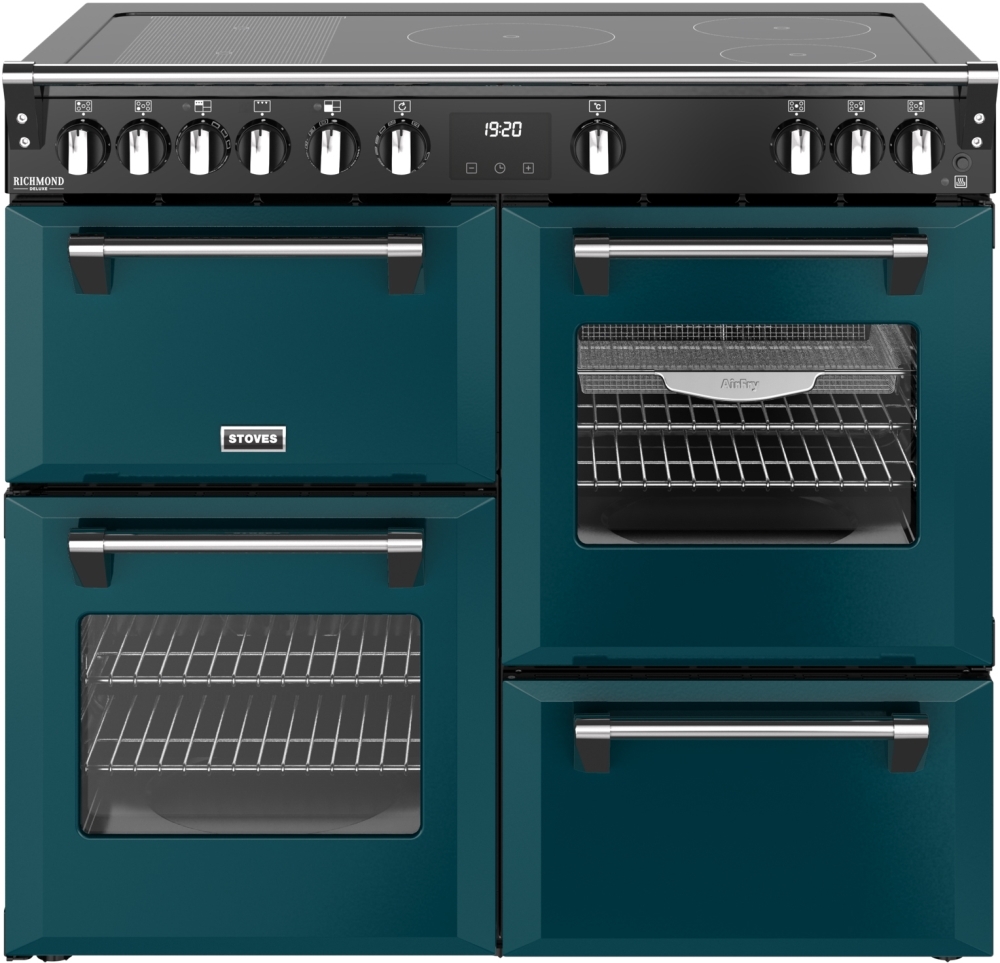 Stoves DX RCA RICH 100Ei RTY DMA 100cm Induction Range Cooker - Deep Marine DX RCA RICH 100Ei RTY DMA