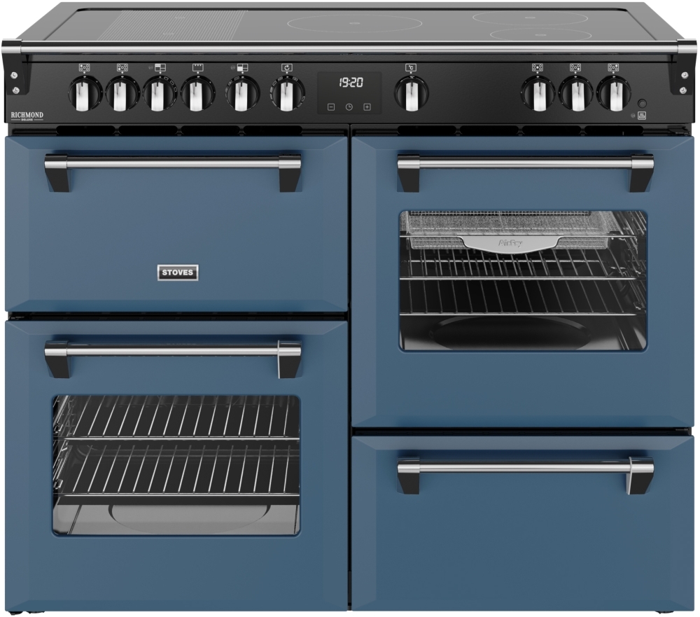 Stoves DX RCA RICH 110Ei RTY TWB 110cm Dual Fuel Induction Range Cooker - Twilight Blue DX RCA RICH 110Ei RTY TWB