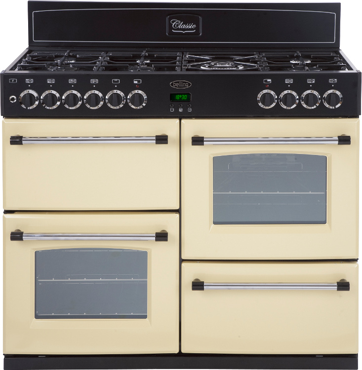 Buy Belling Classic 110DFT Cream 110cm Dual Fuel Range Cooker