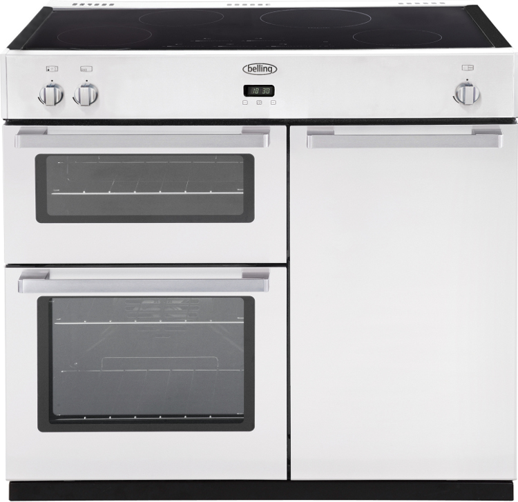 Buy Belling DB490Ei White 90cm Electric Range Cooker (444441894