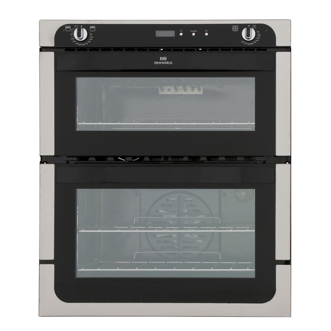 Buy New World NW701DOP Stainless Steel Double Built Under Electric Oven