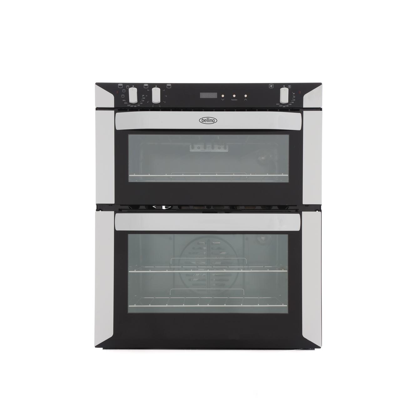 Buy Belling BI70FP White Double Built Under Electric Oven (444449589