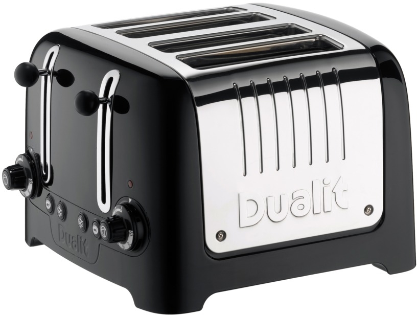 Dualit - 46205 Lite - 4 Slice Toaster - Black 46205 Lite