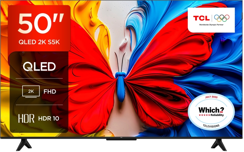 Tcl 50" Qled Fhd Hdr Android Tv 50V5c-Uk - Image 4