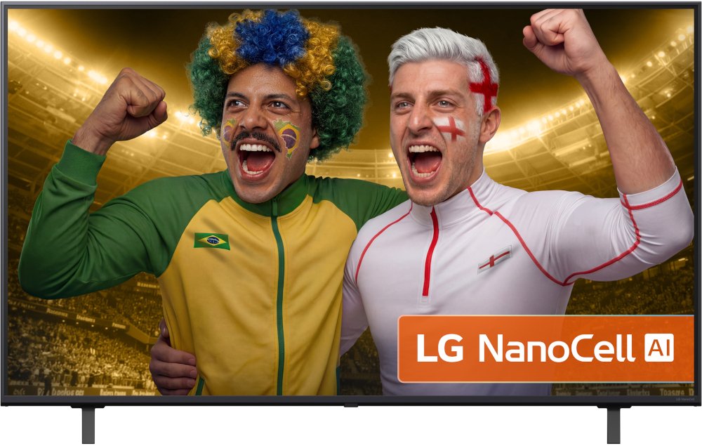 LG 55" 4K NanoCell Smart TV - 55NANO80A6B - WebOS - HDR - Bluetooth 55NANO80A6B
