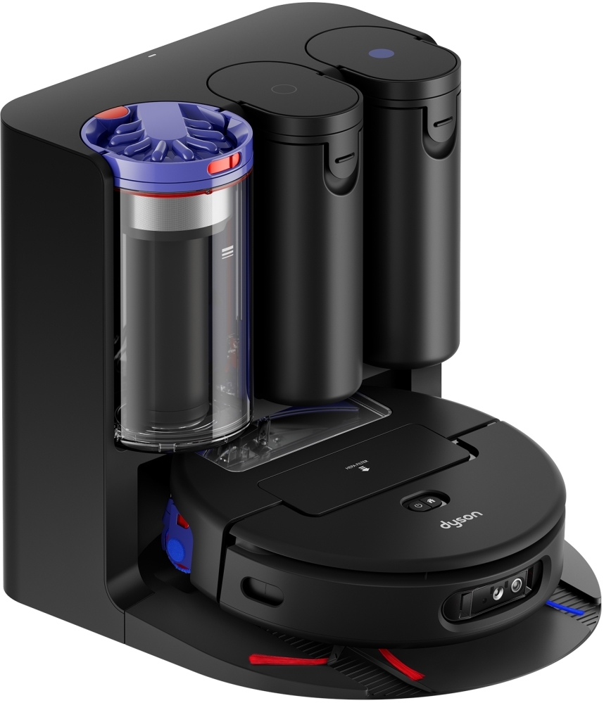 Dyson Spot+Scrub AI Robot Vacuum Cleaner - 18000 Pa - Black Spot+Scrub