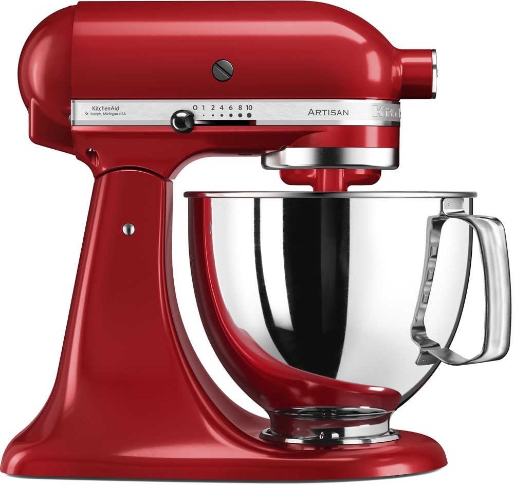 KitchenAid - Artisan Tilt-Head Stand Mixer - 4.7L - Empire Red 5KSM125BER Artisan