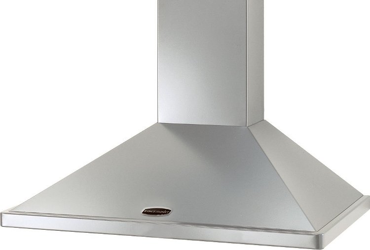 Rangemaster LEIHDC90SC 90cm Chimney Cooker Hood Stainless Steel / Chrome, Stainless Steel with Chrome Trim