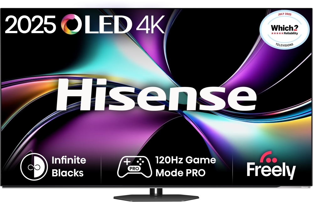 Hisense 65" A85QTUK 4K Ultra HD OLED Smart TV 65A85QTUK