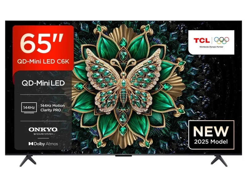 TCL 65C6K-UK 65" QLED Smart Television