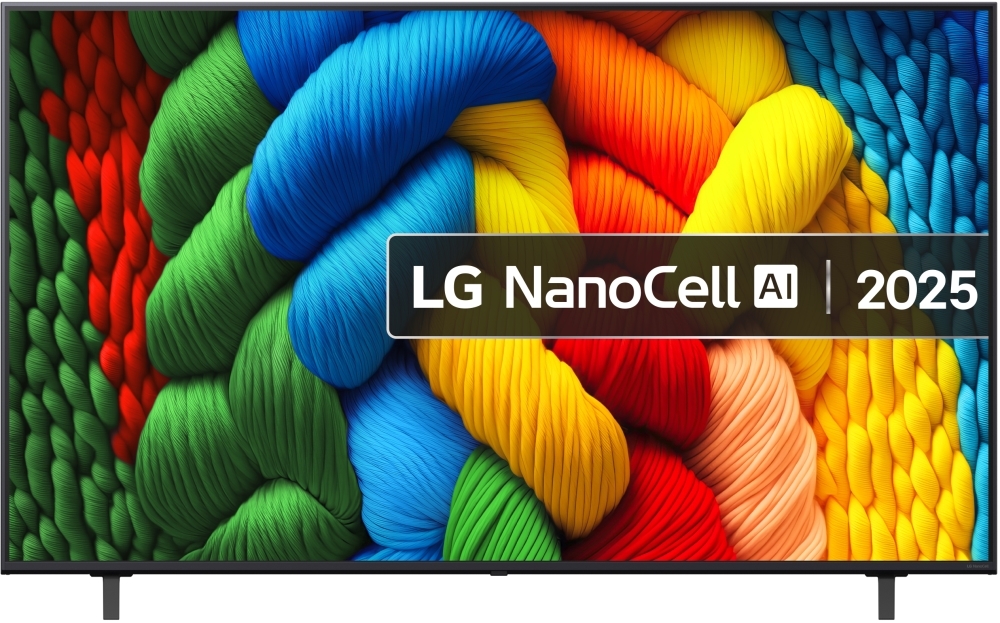 LG 65NANO80A6B 65" NanoCell Smart Television, Ashed Blue
