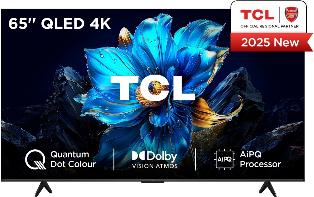 Tcl Black 65P7k-Uk 65" Qled Smart Television