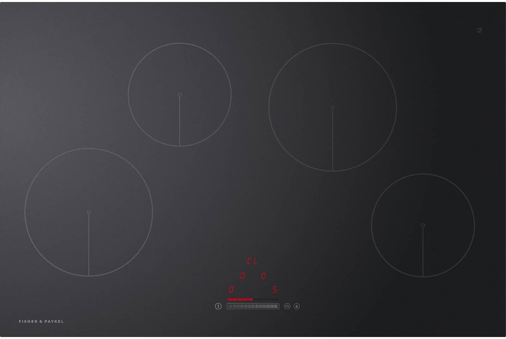 Fisher & Paykel Ci804CTB1 Series 7 Induction Hob, Black Ceramic Glass