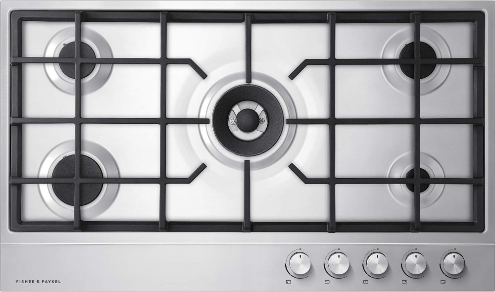 Fisher & Paykel CG905DLPX1 Series 7 LPG Hob, Stainless Steel