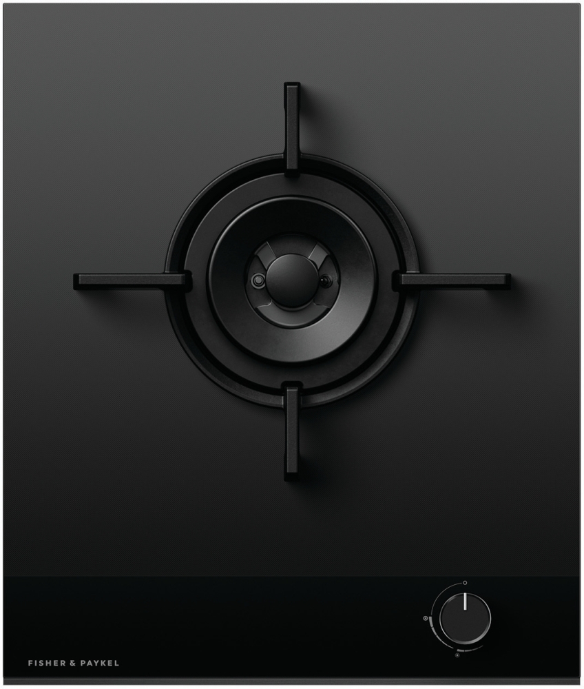Fisher & Paykel - CG451DNGGB4 - Domino Hob - Dual Flame Wok Burner - Black CG451DNGGB4