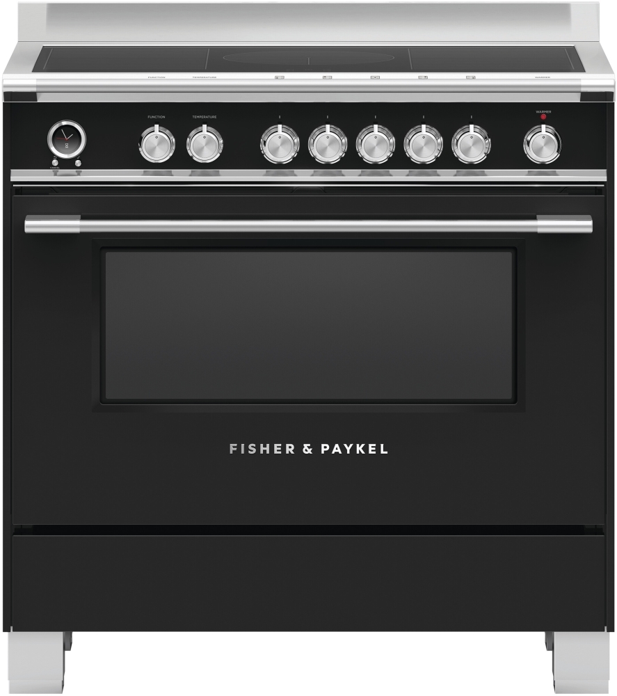 Fisher_Paykel OR90SCI6B1 Black 90Cm Range Cooker Induction Top One Oven - Image 3