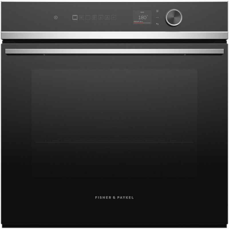 Fisher & Paykel OB60SD9PLX1 Built-In Electric Single Oven - 85L Capacity - Pyrolytic Cleaning - AeroTech™ Technology OB60SD9PLX1