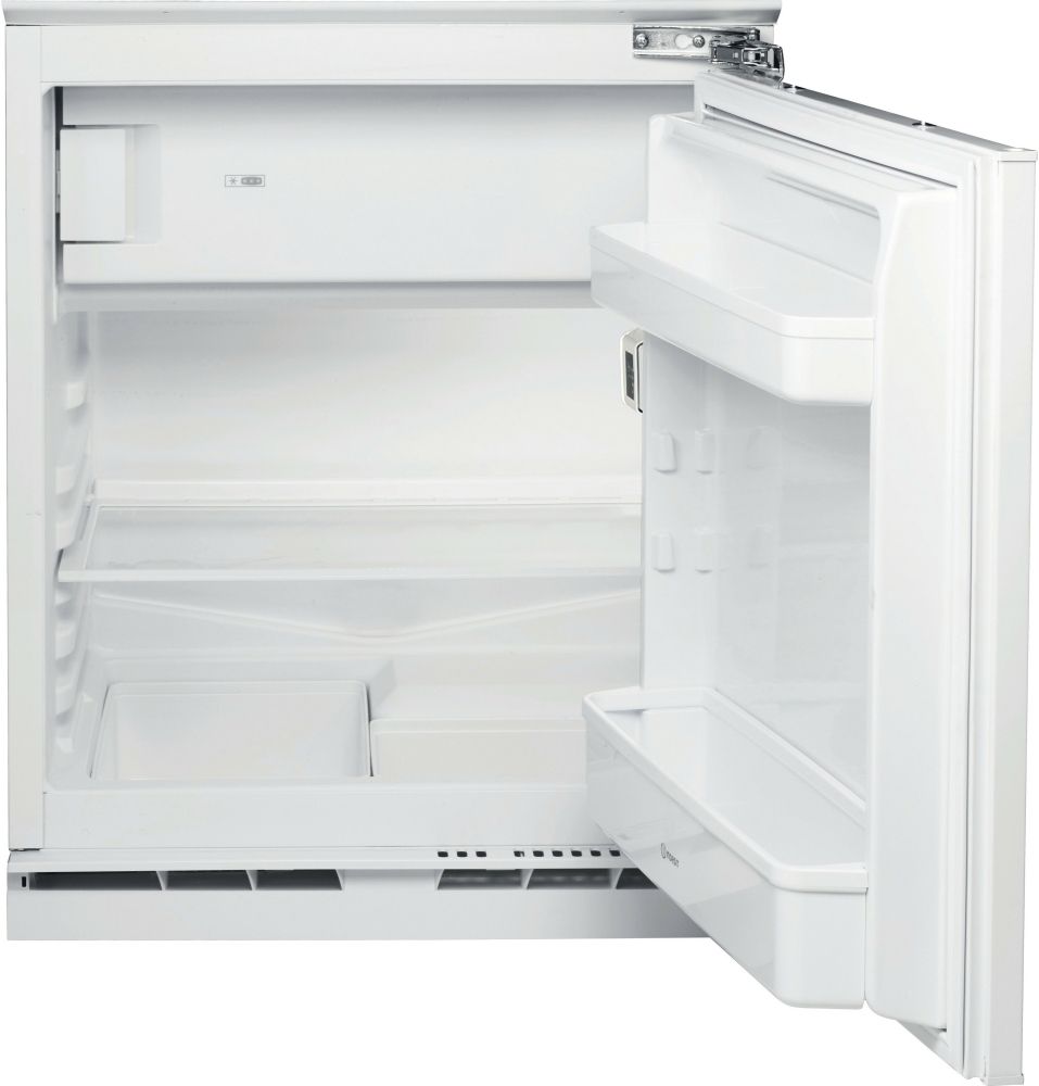 Indesit INBUF011 Built-Under Fridge with Ice Box - 108L Fridge Capacity - Low Frost - Stainless Steel INBUF011
