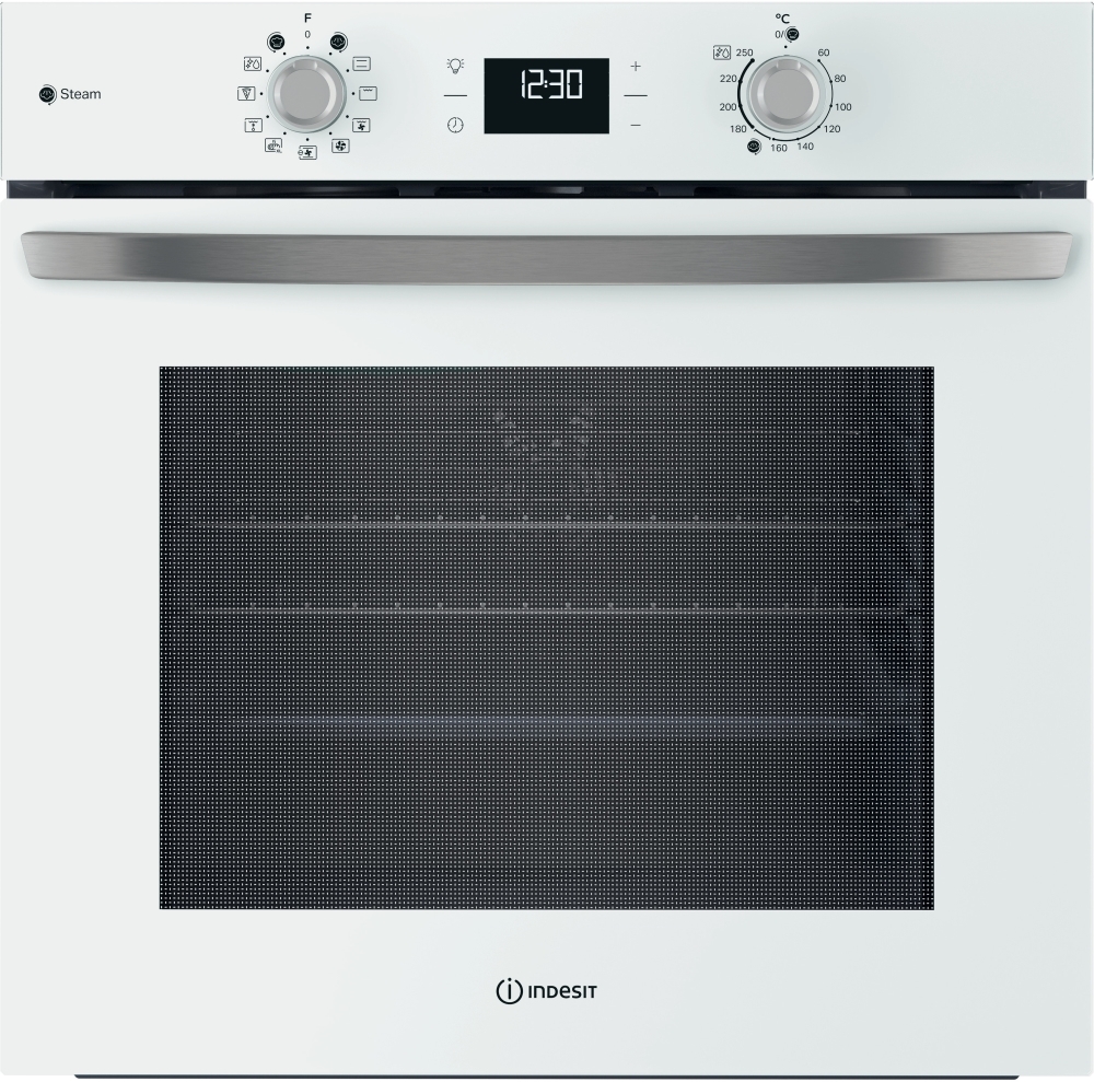 Indesit White Io 258Hs W Uk Built-In Electric Single Oven
