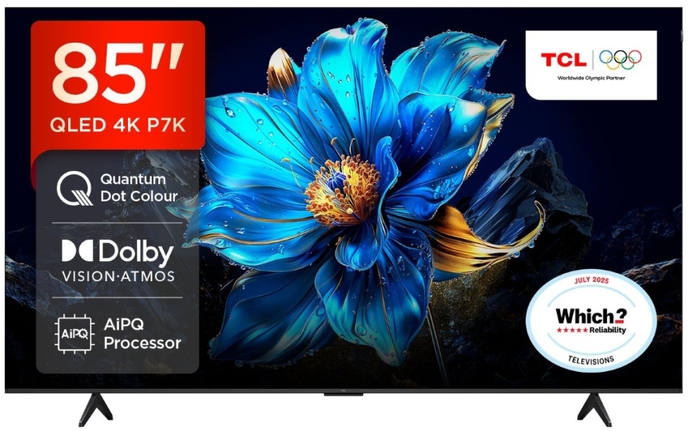 TCL 85P7K-UK 85" QLED Smart Television