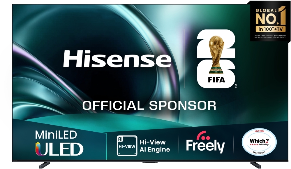 Hisense 85" ULED Mini LED 4K Smart TV - 85U7QTUK - VIDAA OS - 144Hz Game Mode Pro 85U7QTUK