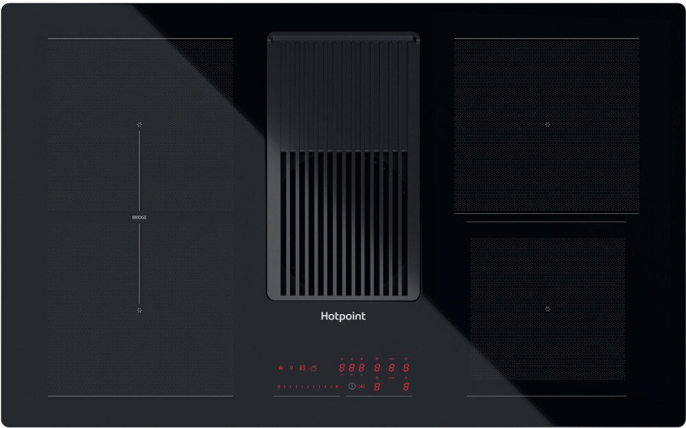 Hotpoint Pvh 92 B K Vented Hobs Black Extra