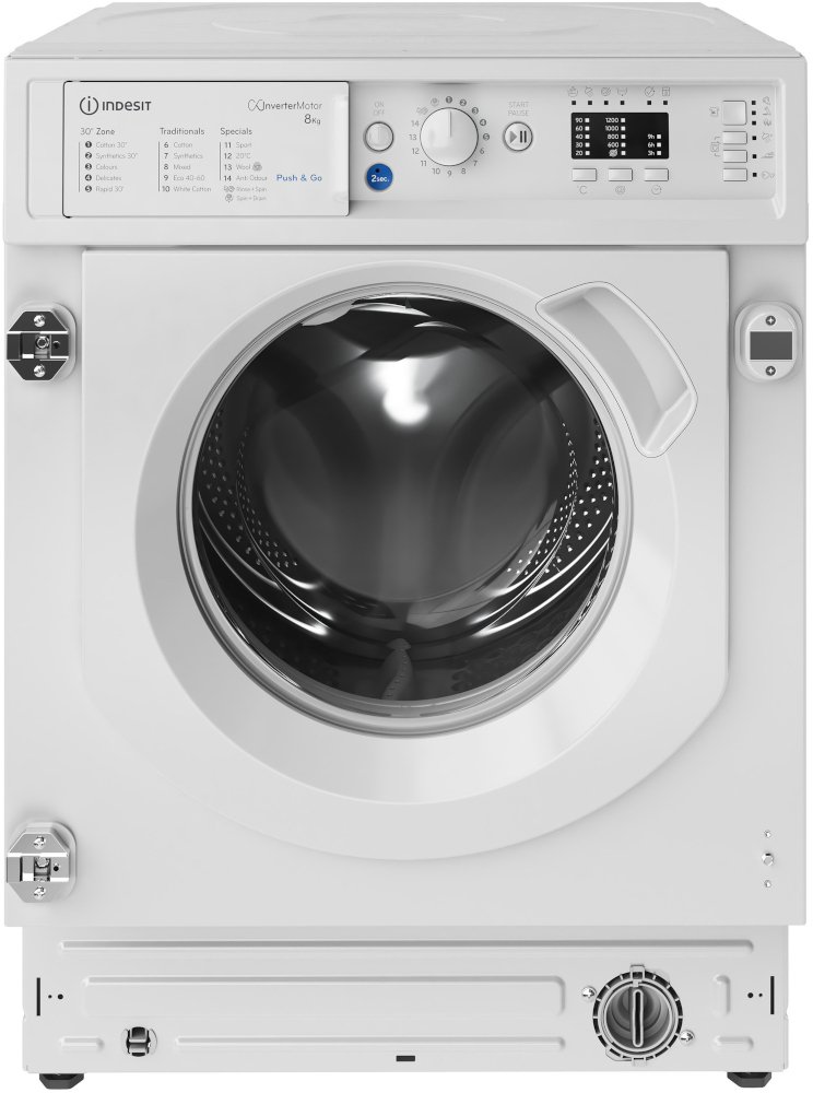 Indesit Blue Bi Wmil 81485 Uk Integrated Washing Machine - Image 9