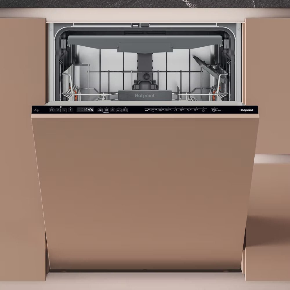Hotpoint Black H7ic16m6 Uk Fully Integrated Dishwasher