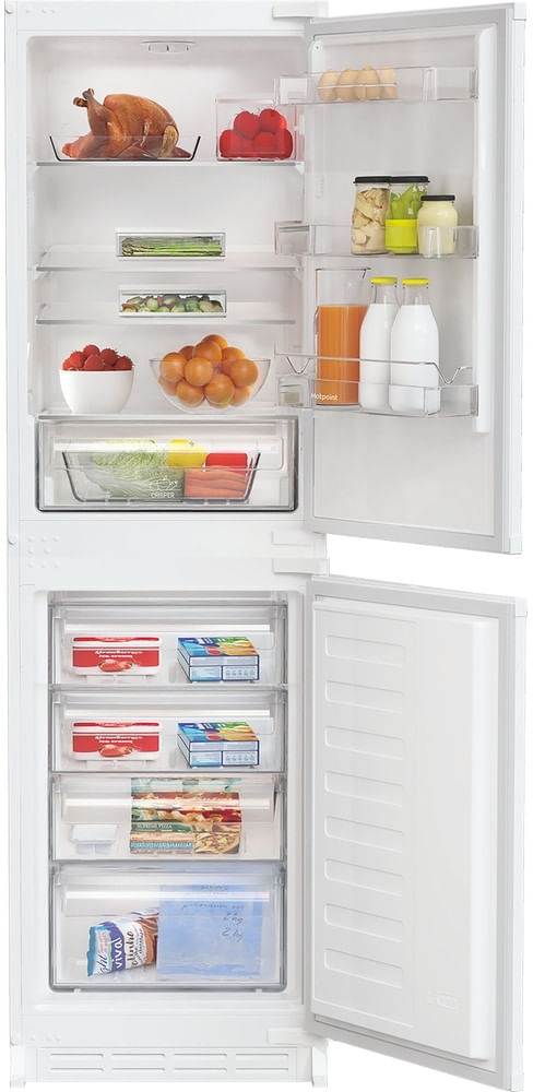 Hotpoint HPKS 1262B4 UK Low Frost Integrated Fridge Freezer