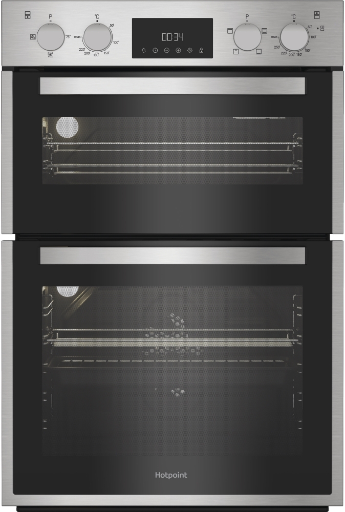 Hotpoint Dih 10D Ix - Double Oven - Silver - Oven With Installation - Image 8