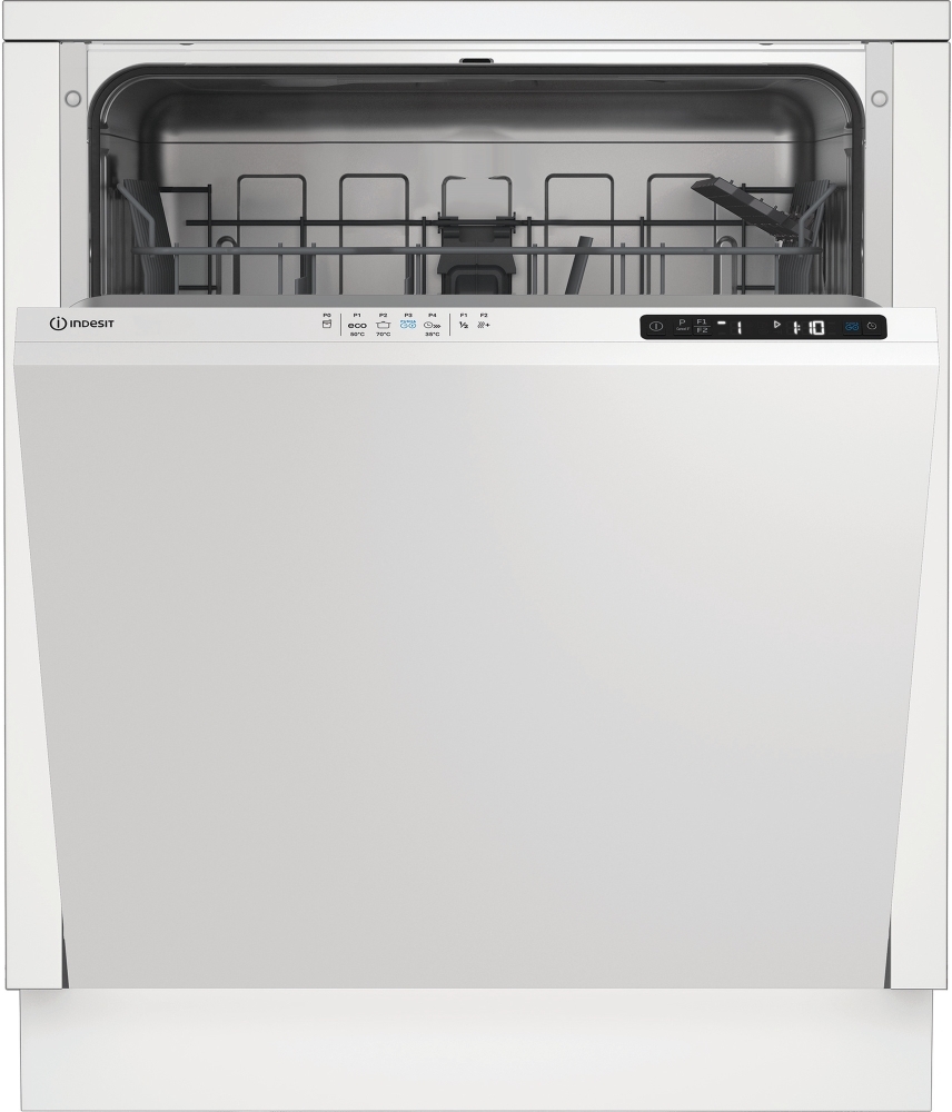 Indesit IN2IE13DT70 UK 60cm Full Size Integrated Dishwasher, 13 places, 5 Progs - Image 4