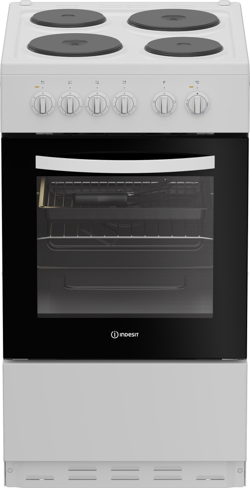 Indesit I5E3KMW Electric Cooker with Single Oven