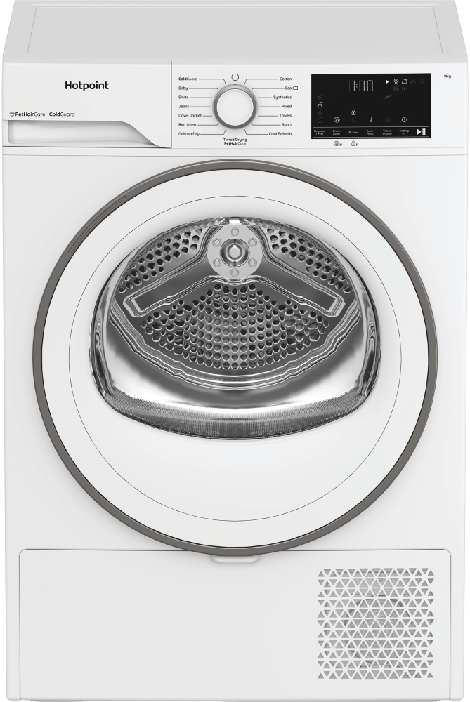 Hotpoint 8kg Heat Pump Tumble Dryer - White C HSD 82M WW UK