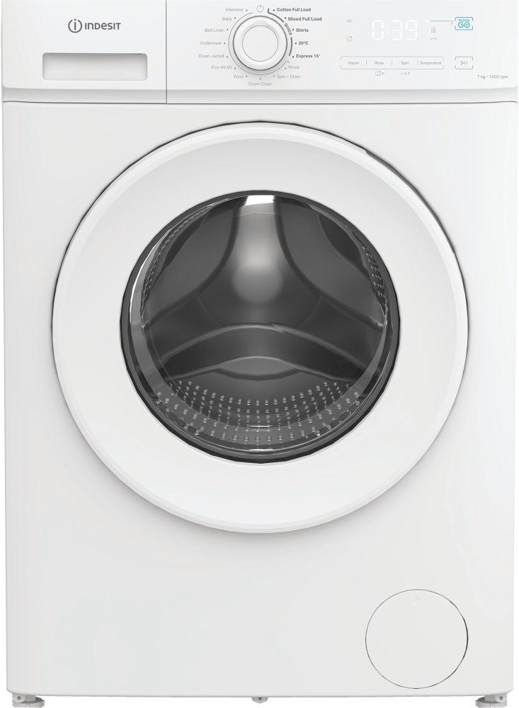 Indesit - IMA764MYTIMEUK - Washing Machine - 7kg - 1400 Spin - White IMA764MYTIMEUK