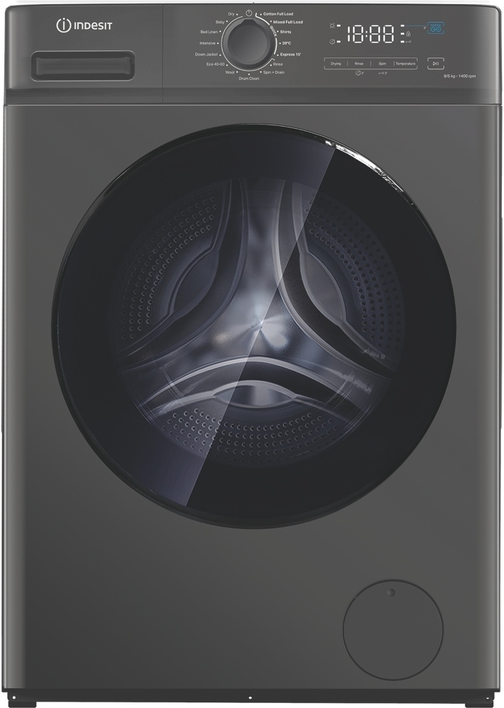 Indesit Mytime Idma 8564S My Time Uk Uk 8Kg Wash / 5Kg Dry Washer Dryer - Silver - Image 5