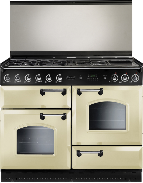 Buy Rangemaster CLAS110LDFCR/C Classic Lidded Cream with Chrome Trim