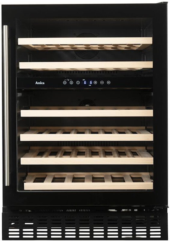 Amica AWC600BL Wine Cooler, Black Marks Electrical