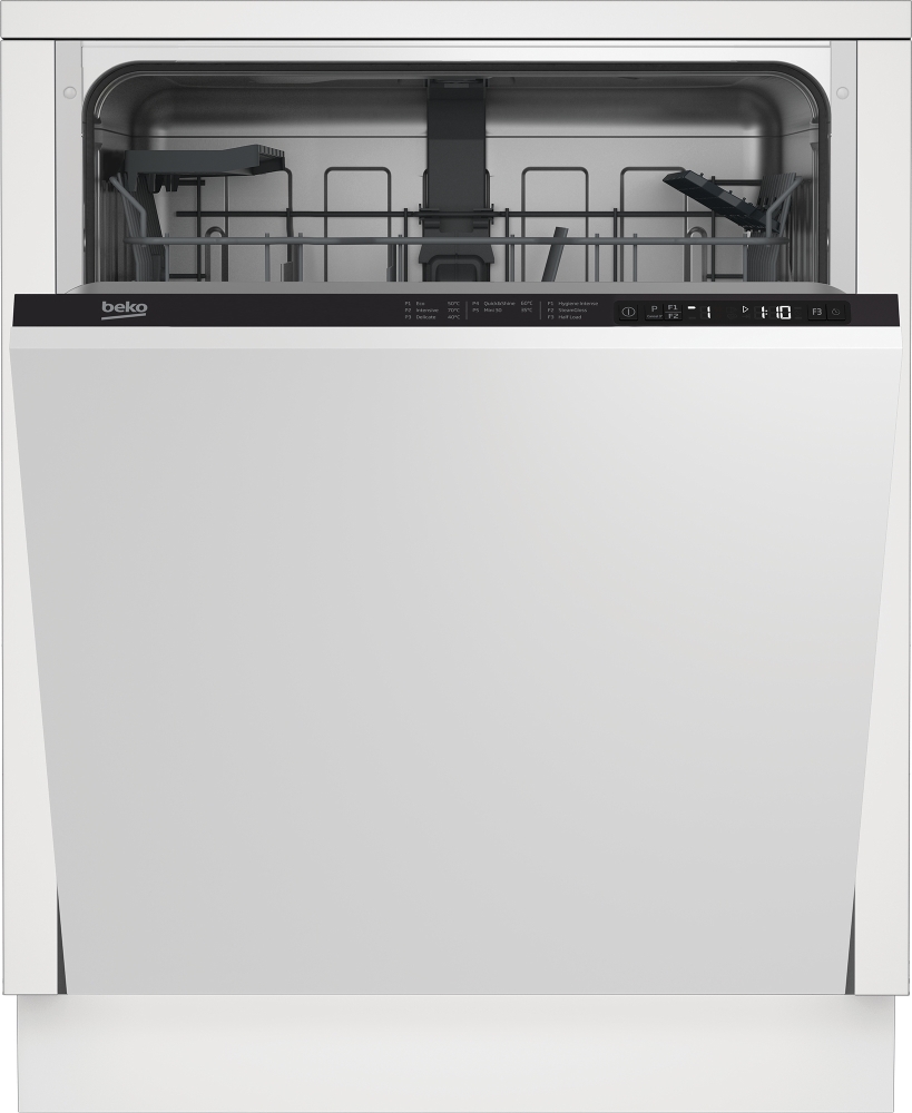 Beko BDIN25431 Fully Integrated Dishwasher with 14 Place Settings, 818 x 598 x 550 mm